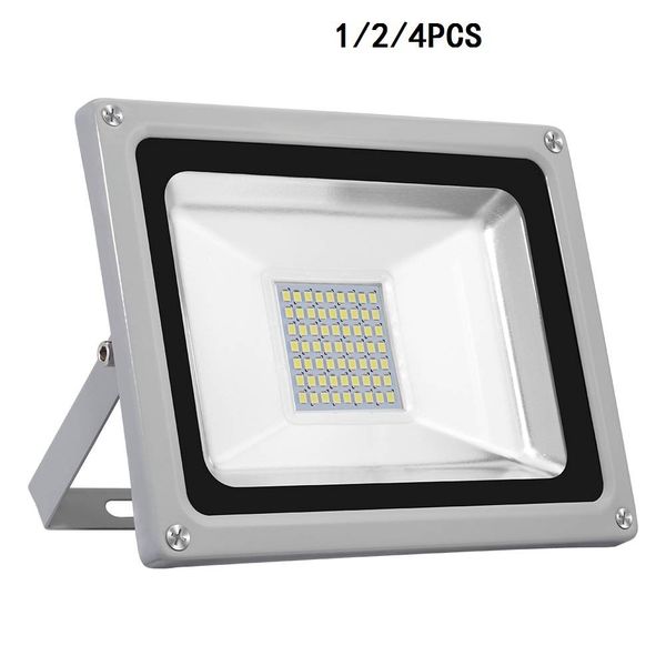 

uk stock 30w led floodlight cool white 220v ip65 waterproof outdoor flood light super bright spotlight landscape lighting home decor