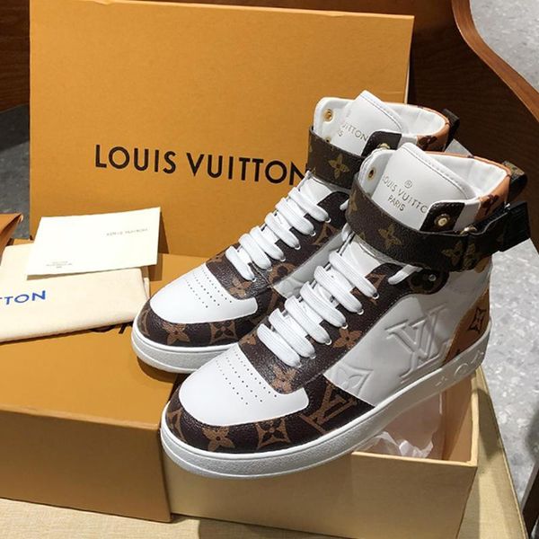 

2020 couple shoes fashion luxury mens leather casual sport shoes,personality wild high mens casual shoes size 35-46 00436, Black