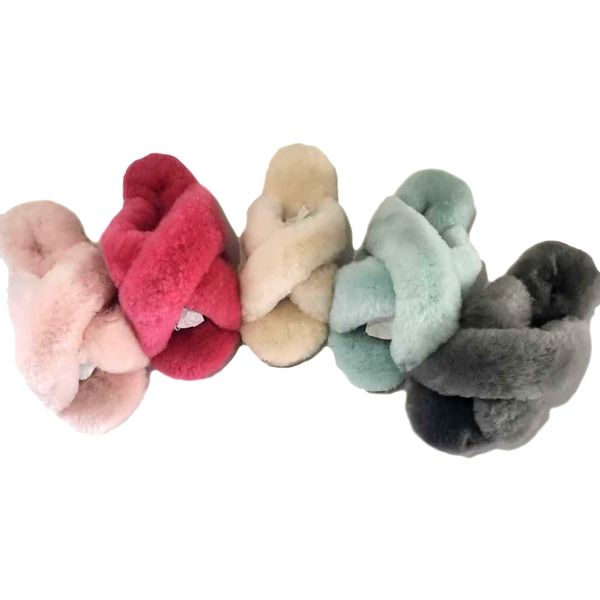 

cross slippers, Black