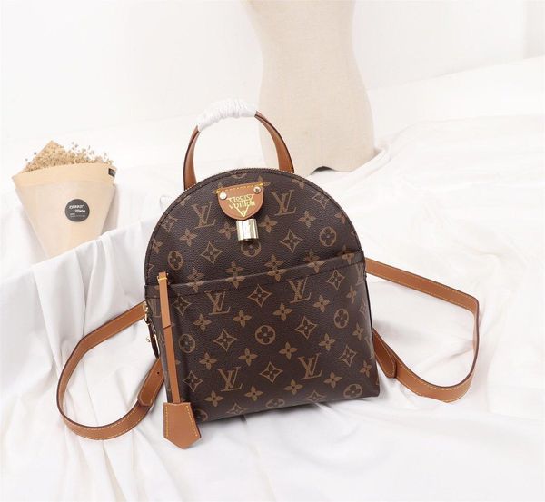 

new arrival women bag luxury designer backpacks leather womens travel rucksack lady vintage fashion female shoulder bags fast delivery