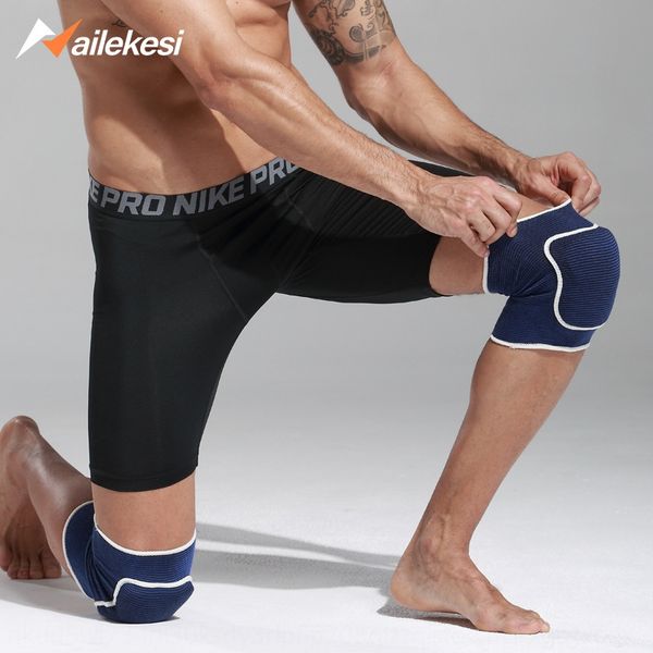 

6wz8w спорт на открытом воздух утолщенной губки защиты защита от столкновений kneepad мужчин верхом колена краски анти-столкновение защитных, Black;gray