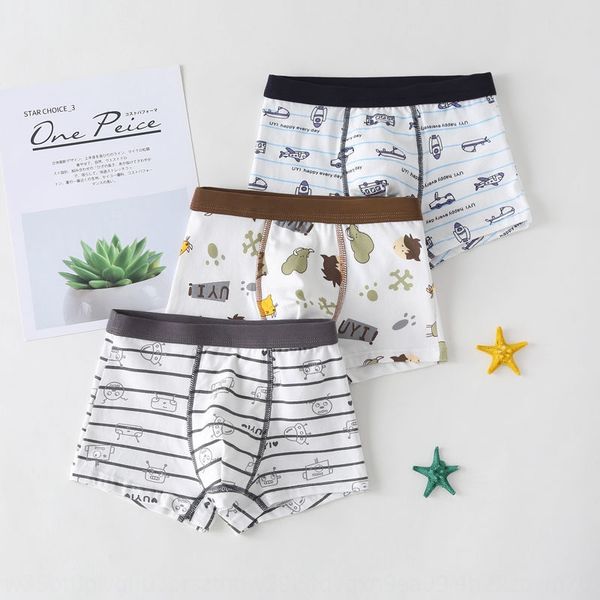 

p4jr4 children's under men's pure cotton men's under big and tong nei ku boxers boxer boxer pants small boys and girls four-c, Camo