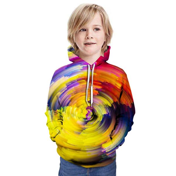 

men's and women's tide children's clothing sweater creative personality pattern 3d digital printing baseball uniform hoodie j, Black