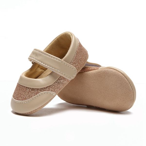 

first walkers spring baby girls patchwork soft sole non-slip pu princess shoes a05