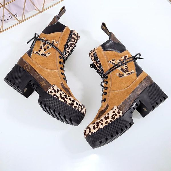

2021 winter women boots fashion shoes wedge ankle boots platform casual laureate platform desert boot luxury women shoes casual style fast s