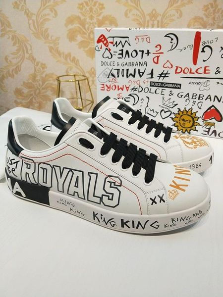 

2020-2019a new tide brand leather men's shoes low to help casual flat shoes, fashion personality wild sports shoes, yards