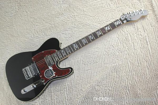 

blacktelecaster hh rosewood black electric guitar