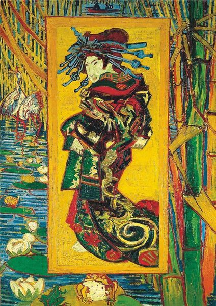 

van gogh -courtesan home decor handpainted &hd print oil painting on canvas wall art canvas pictures 200714
