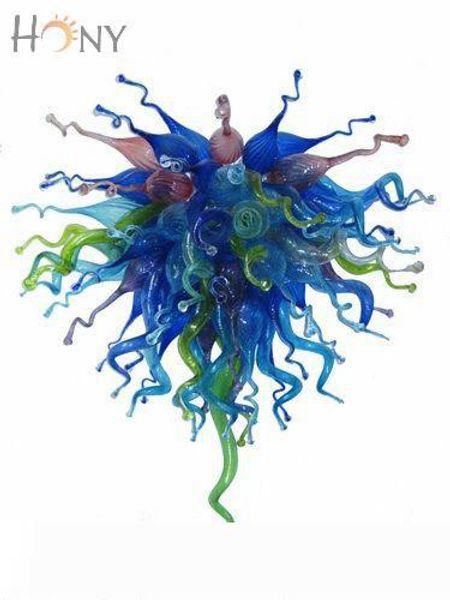 

ac led bulbs 110v 240v turkish romantic bedroom light european colorful murano glass chandelier