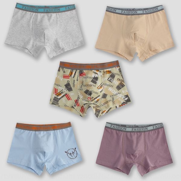 

ojoap children's pure cotton underwear men's cotton baby boy's medium and large children's 12 shorts 15 boxer pants unde, Camo