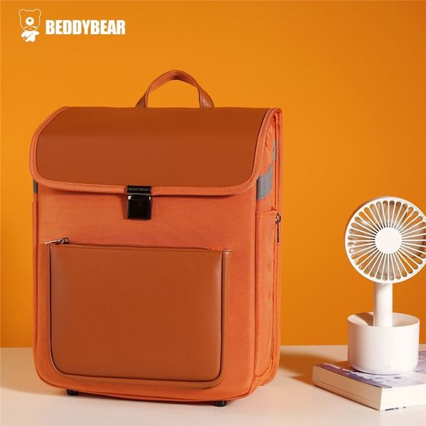 

spzzz korean cup bear noble oxford cloth bag 2019 new waterproof oxford cloth burden-reducing reflective environmental protection leather ba