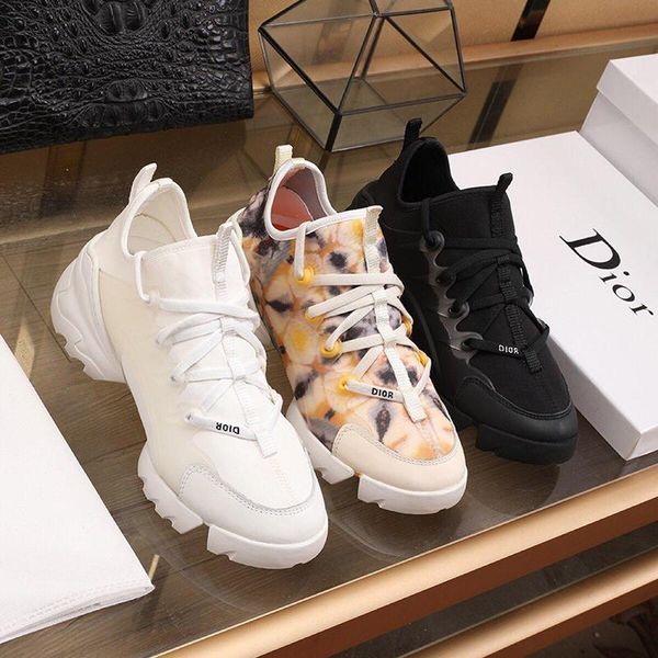 

luxury mens shoes casual luxury fashion trainers sneakers casual shoes with dust bag and box scarpe da uomo men shoes d -connec