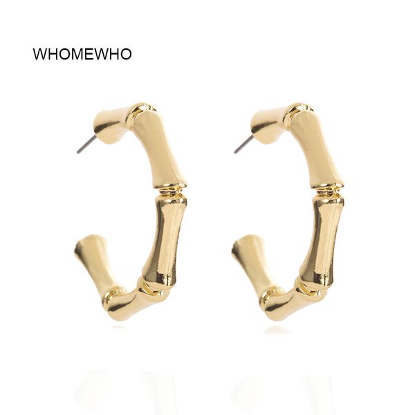 

whomewho 35 золота чеканный металла summer beach c алфавитом минимализм серьги корейской моды ювелирных изделий партии уха вспомогательное о, Golden;silver