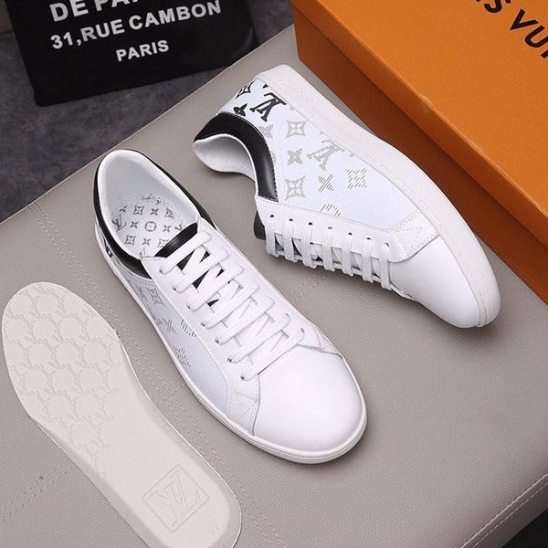 

drop ship luxembourg sneaker mens shoes comfortable footwears breathable shoes outdoor walking plus size lace -up casual shoes scarpe da uom, Black