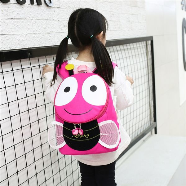

ysyh6 children's schoolbag kindergarten boys bag backpack and girls baby cartoon cute 3-4-5 years old big middle and small class prince, White