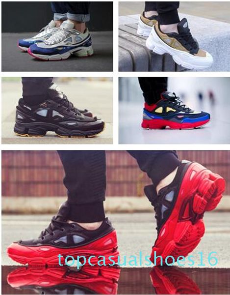 

веа оѬигиналной ђпаковке лђие каева +2017 unisex raf simons x consortium ozweego 2 ii кѬоов, Black