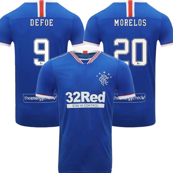 

top 2021 castore рейнджерс футбол джерси охо 2020 2021 arfield rangers mens майо de foot тавернье дефо morelos футбол рубашка, Black;yellow