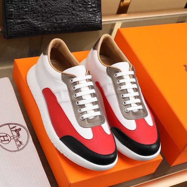 

2020 h3 fashion trend mens designer shoes leather luxury breathable comfortable outdoor shoes lace-up casual hiker shoes mens sneakers, Black