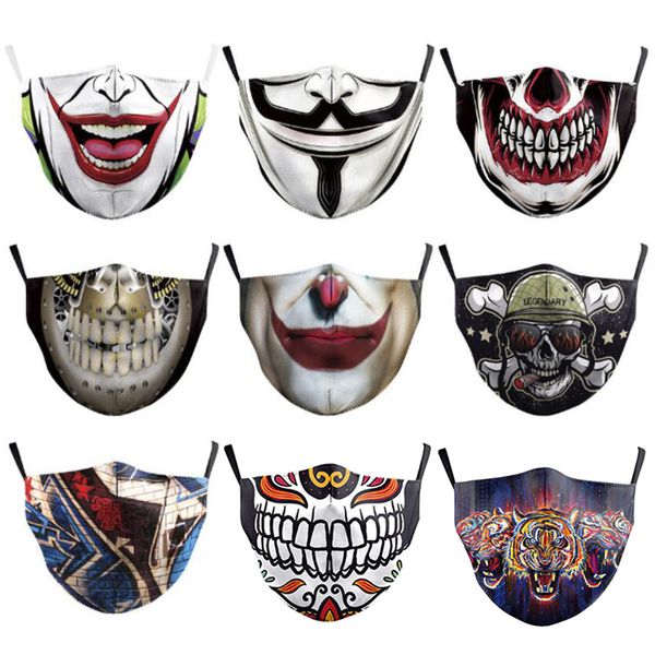 

дизайнерские маски для лица 3d шаблон маски против смога против пыли чистого хлопка дышащей многоразовой моющейся маски для лица рм2,5 маски