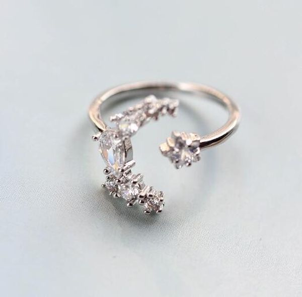 

2019-2020woman luxury rings designer fashion high jewelry romantic starry sky for gift giving silvera732#, Silver