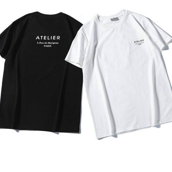 

Mens Designer T Shirt Casual Mens Loose Tees Letters Print Round Neck Short Sleeves Top Mens T Shirt Size S-2XL for Wholesale