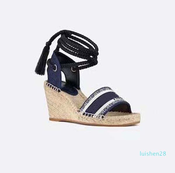 

женщина сандалии тапочки обувь тапочки высокого качества сандалии тапочки клина обувь кроссовки плоские туфли slide eu: 35-40 с коробкой da2, Black