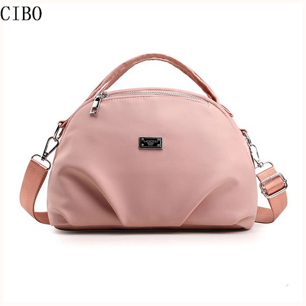 

simple handbag women fashion tote bag casual shoulder bag girls nylon bags zipper bags female crossbody sac a main designer