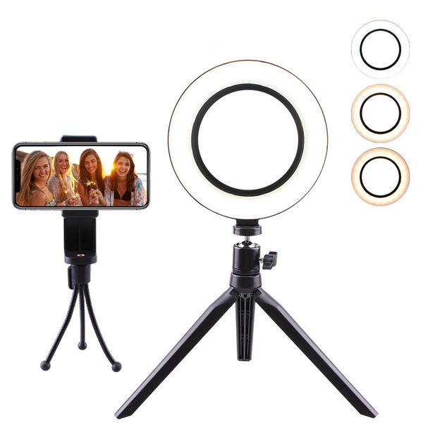 

mini pgraphic lighting dimmable led ring light p studio phone ring lamp pgraphy for youtube makeup selfie & tripod
