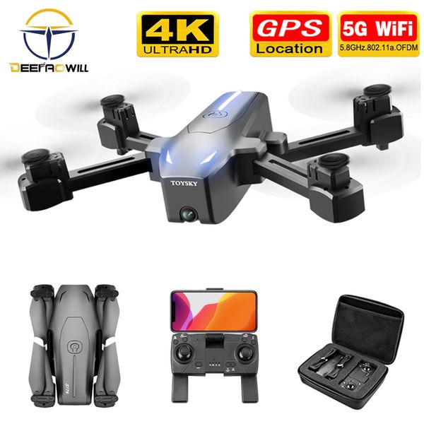 

s176 drone gps optical flow 4k rc drone with camera wifi fpv dron with wide angle hd camera height hold mode foldable quadcopter