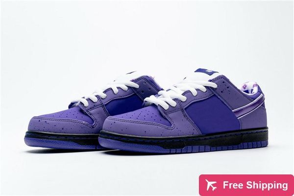 

concepts x sb dunk low pro og purple lobster skateboard shoes men women authentic sneakers red blue green yellow with special box 36-45