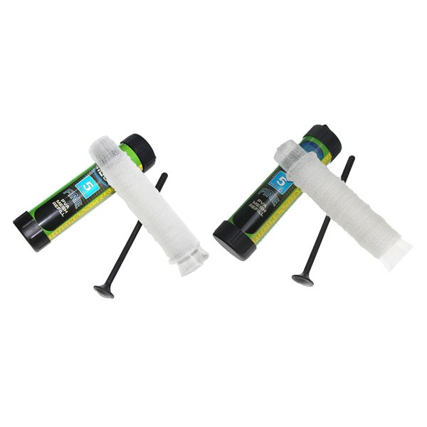 

2pcs 5m pva fishing mesh universal refill bait bag carp coarse fishing