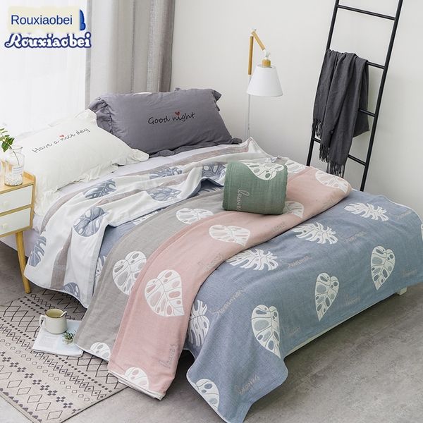 

новый японский полотенце жаккард четыре слоя марли полотенца одеяла чистого хлопок ab пряжи жаккардовых одиночной 150 * 200 летних прохладно