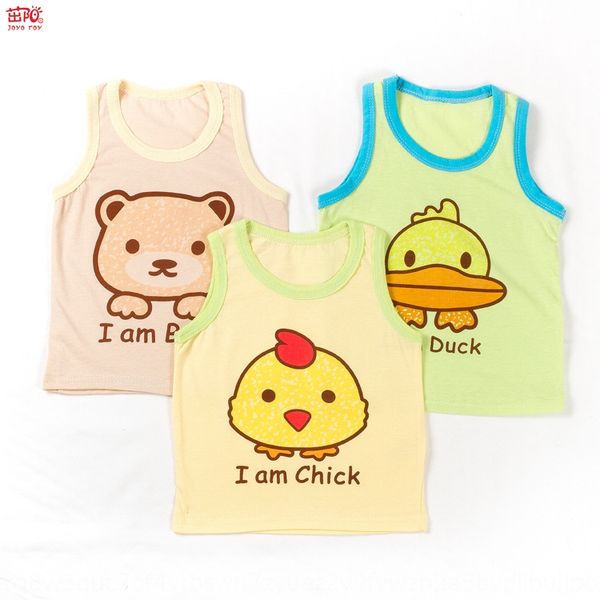 

ts52r children's new cartoon pattern boysand girlsi-shaped base straight 1401v children's new cartoon pattern boysand vest shirt v, Blue
