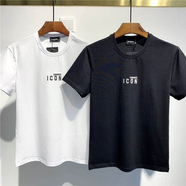 

ss20 new arrival d2 clothing men's t-shirts print street wear tees short sleeve -3xl dt722, White