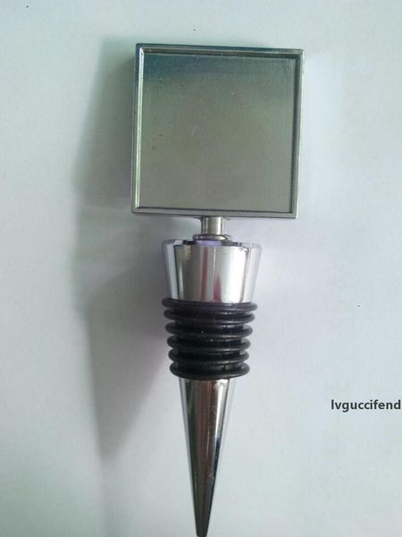 

square wine sers blank metal wine bottle ser plugs metal bottle caps
