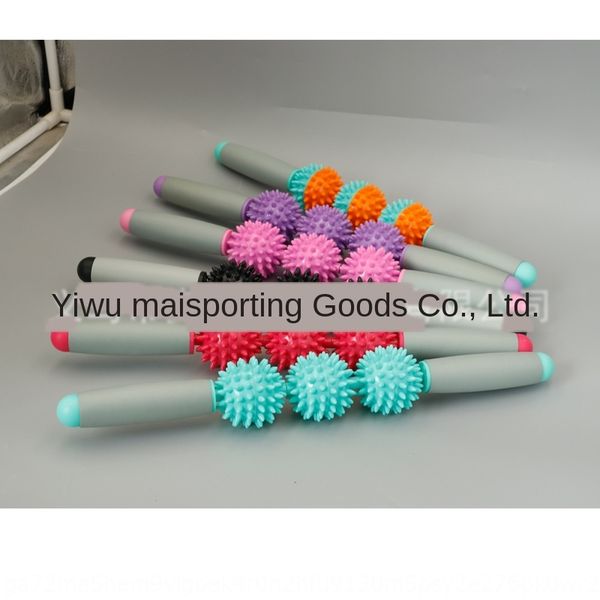 

thorn ball relaxing muscle massage sports hedgehog massage stick relaxing fascia stick