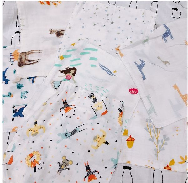 

muslin four-layer gauze bamboo cotton baby bath baby saliva bath towel face towel