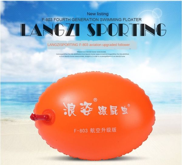 

romantic double air thickened buoy aviation air airbag air nozzle follower swimming bag f803 aviation upgrade drifting ball