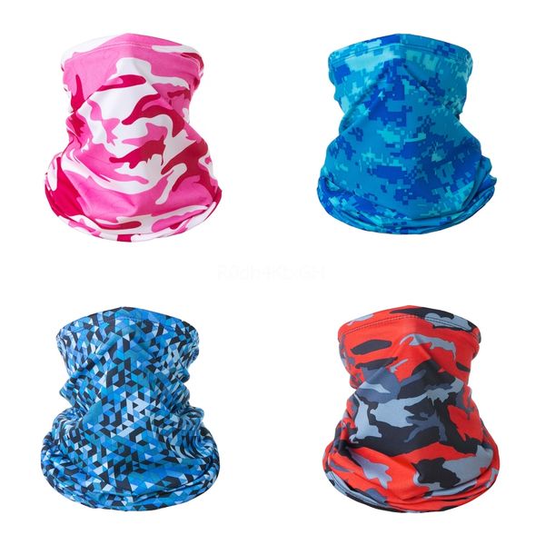 

outdoor camouflage cycling mask sun protection face er magic skull scarf camo cycling bandana without mask filter cca12170 #44#555, Black