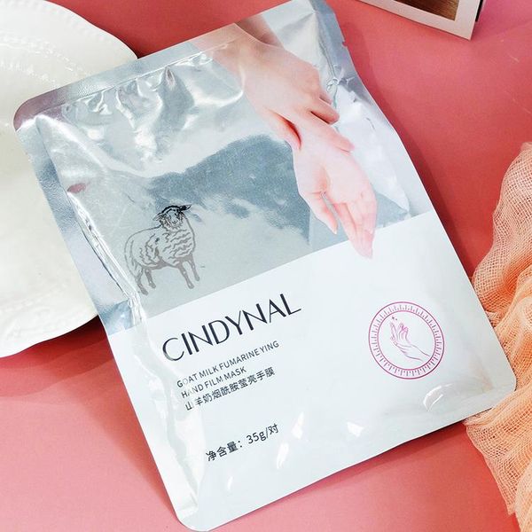 

Goat Milk High-quality Soften cuticle Tender white hands Beautify nails Remove Wrinkles Black face Skin Care Mascarilla Wholesale Hand masks