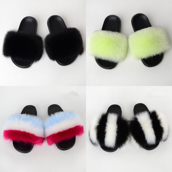 

new women sandals designer shoes luxury slide summer fashion wide flat shoes women outdoor beach slippers big size 35-43#858, Black