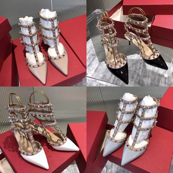 

2020 factory outlet europe and cashmere genuine leather sandals ultra-bright diamond tip nightclub stage banquet catwalk shoes#914, Black