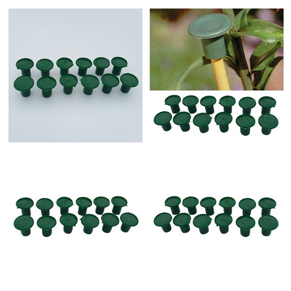 

48pcs прочный пластиковый безопасности garden cane end caps бамбуковый протекторы