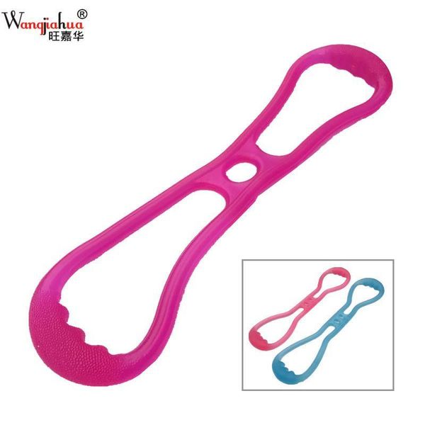 

silicone character chest expander candy-colored women's fitness chest yoga tension band jelly pulling rope goods