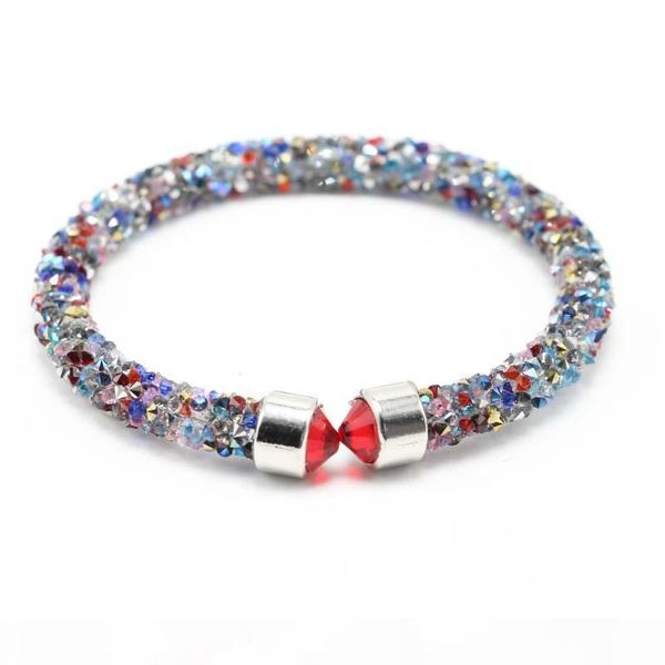 

o gift new jewelry lap diamond jewelry bracelet fb098 mix order 20 pieces a lot charm bracelets, Golden;silver