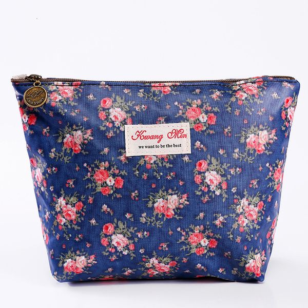 

2019 makeup bags with flower pattern cute cosmetics pouchs for travel ladies pouch women cosmetic bag waterproof wholesale