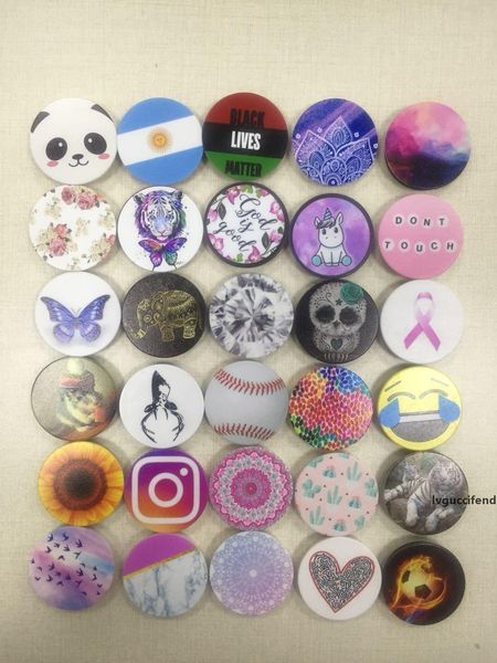 

universal cell phone holder glitter holder stand 360 degree roung holder for phone 5 6 7 8 x dhl shipping