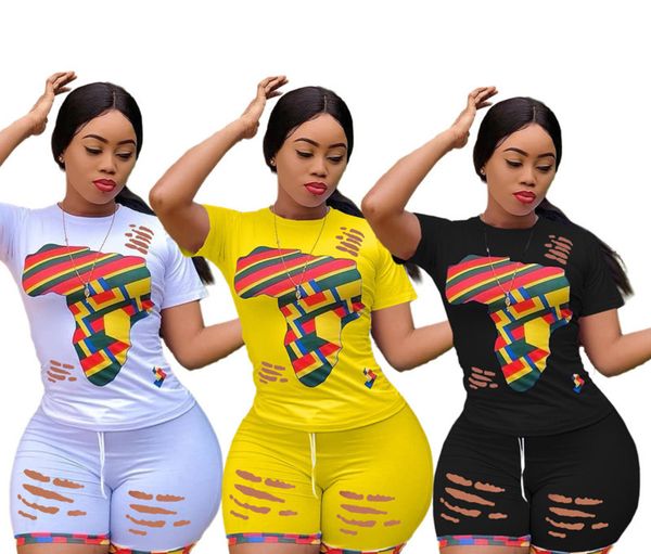 

women casual sweatsuit fireworks casual printing pattern short sleeve short pants set two-piece set summer women clothes plus size 3xl, Gray