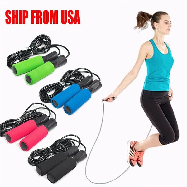 

корабль из сша регулируемого бокс пропуск спорт скакалка тренажеров с утолщенным anti-скольжение пена доставка dhl