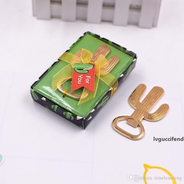 

cactus beer bottle opener new creative plant alloy opener advertising promotional home practical wedding return gifts